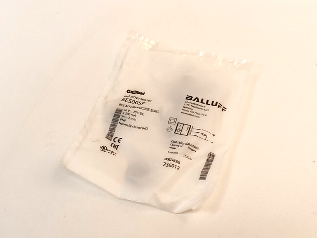 Balluff BES005F Индуктивный датчик BES M12MI-POC20B-S04G Датчик приближения