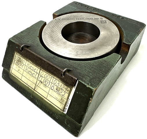 Gauge ring LY 00010 N40,000 No.6 Adjusting ring Checking ring | inside Ø40 mm outside Ø80 mm