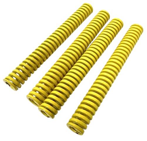 4 x Compression Springs Compression Springs Springs Yellow L: 76mm