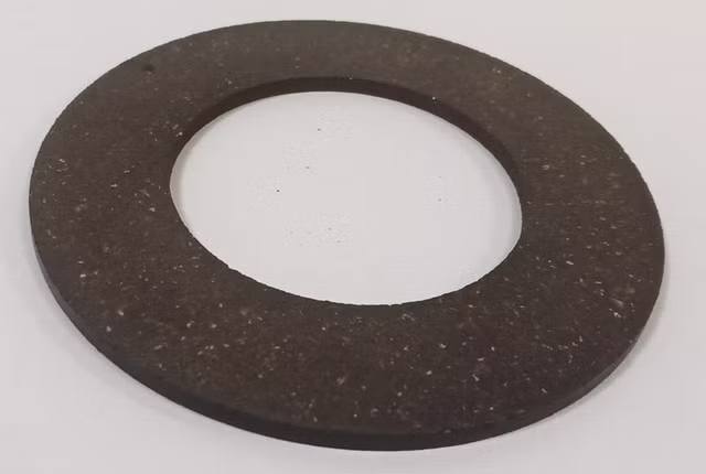 Friction lining for friction hub Ø125mm, inner Ø72, thickness:4mm