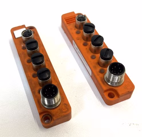 2 x Lumbergautomation SBS4/LED-3, Sensor, Sensorleiste, Sensorbox