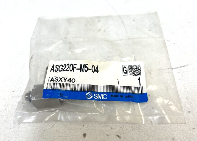 SMC, ASG220F-M5-04, ASXY40, дроссельный обратный клапан, клапан, обратный клапан