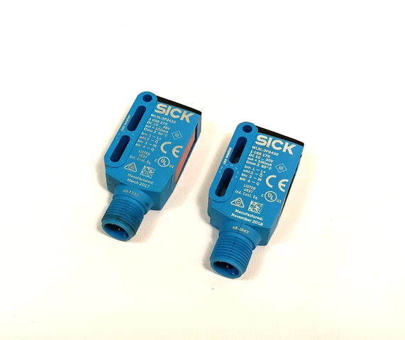 2x Sick WL9L-3P2432 Reflexions Photoelectric Sensor 1058175