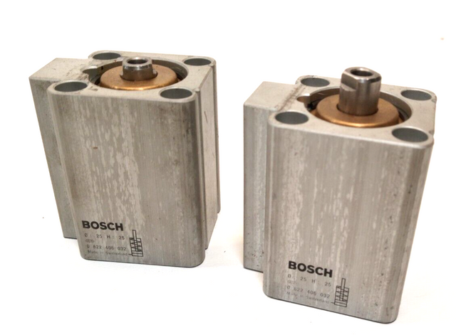 2x أسطوانة بوش هوائية 0 822 406 032 الرفع: 25mm Ø 25mm أسطوانة هوائية