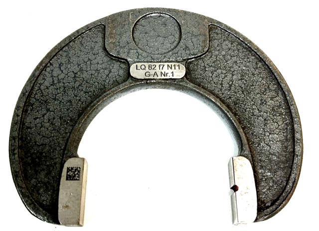 أداة قياس الفم أداة قياس العيار 82mm x 13.5mm أداة قياس الفم الحدية LQ 82 f7 N11 G-A