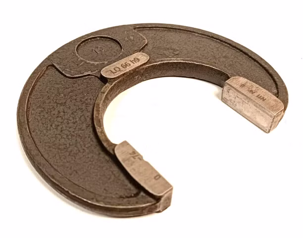 Rachenlehre 66 mm x 14 mm Grenzrachenlehre LQ 66 h9 Kaliberlehre LQ66h9 Lehre