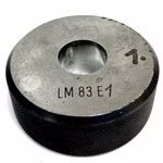 Lehrring LM 83 E1 | Einstellring Prüfring | innen Ø24 mm außen Ø63mm