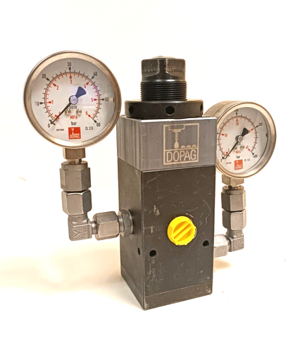 DOPAG Pressure Reducing Valve 400.25.92 B Material Pressure Reducing Valve Regulator max. 250bar