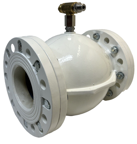 EBRO Pneumatic Pinch Valve DN100 | Natural Sleeve | Valve 2-5bar DN 100