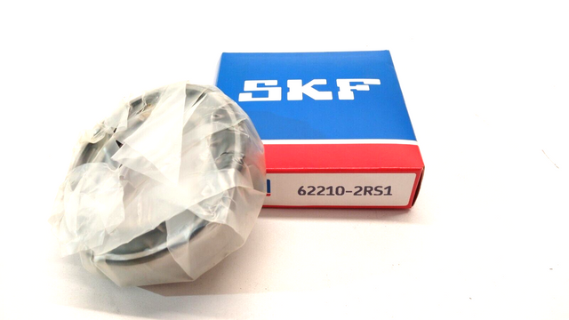 SKF محامل كروية شعاعية 62210-2RS1