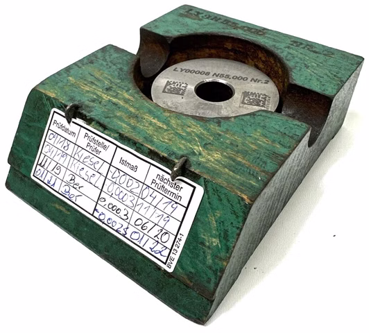 Lehrring LY00008 N55,000 Nr.2 Einstellring Prüfring | innen Ø16 mm außen Ø55mm