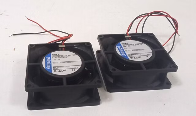 2x Ebmpapst Lüfter 8314 G 8314G 24VDC