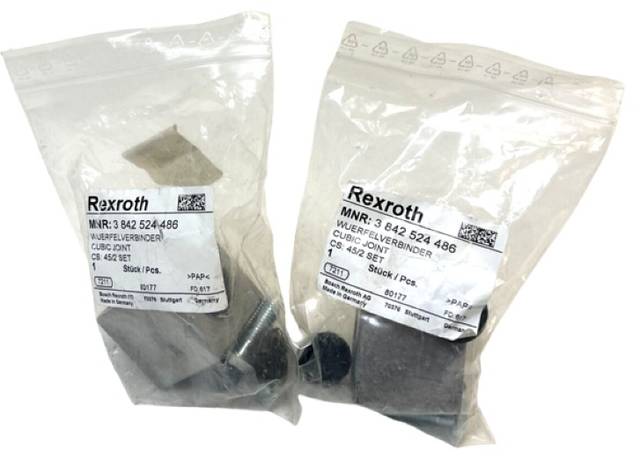 2 x Rexroth 3 842 524 486, 3842524486, кубический соединитель, кубическое соединение, коннектор