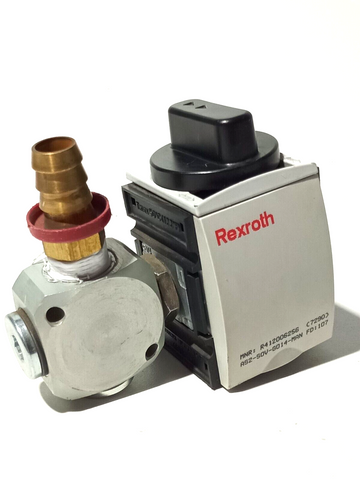 REXROTH R412006256، AS2-SOV-G014-MAN، صمام إغلاق 3/2، بما في ذلك الصمام