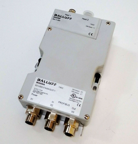 Balluff Evaluation Unit BIS009A BIS-C-6002-019-650-03-ST11 Profibus Field