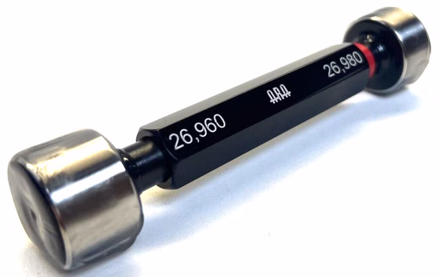 ARA Grenzlehrdorn Ø26,960 mm Ø26,980 mm Lehrdorn Prüfmittel Prüfdorn