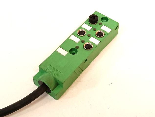 Phoenix Contact 15 16 01 4 Sensor-Box SACB-4/3-L-5,0PUR-M8 Sensor