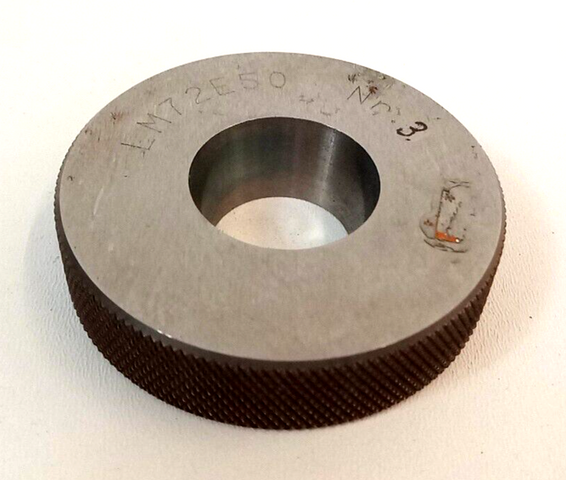 Gauge ring LM72E50 Taper gauge ring inner Ø22mm + Ø27mm outer Ø64mm Test ring No. 3