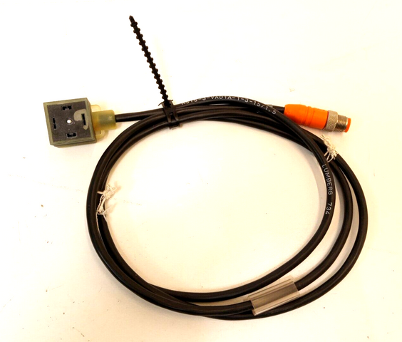 [16€/m] IFM E70074 Connection cable with valve plug 1.5m, M12, PUR, E 70074