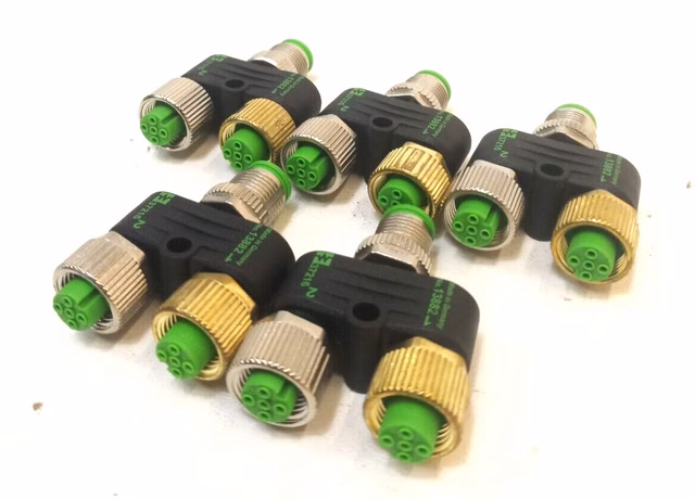 5 x Murr Elektronik 13882 Steckverbinder, Datensteckverbindereinsatz