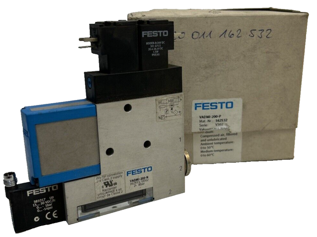 Festo VADMI-200-N فوهة شفط فراغ 162533 | مولد فراغ | VADMI200N | 8 بار