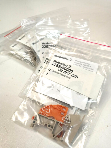 12x Weidmüller VR Set ZSB Terminals 2255950000