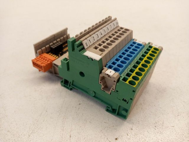 Weidmüller ZSB 1.5/8-S/-/PE Базовая клеммная колодка 167748 Базовая клеммная колодка 1.5/8 S/-/PE