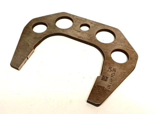Throat gauge LP 124 H11 N1 Caliper gauge 124 mm Limit gauge gauge