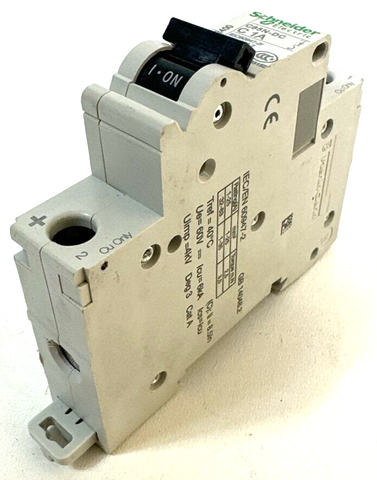 Автоматический выключатель Schneider Electric C65N-DC C 1A, защитный выключатель
