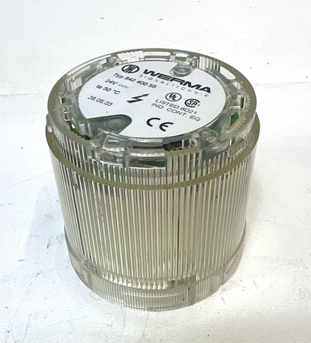 Werma Signal Technology, Type 842 400 55, Light Element, Flashing Light Element, white