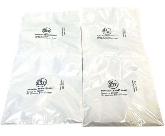 4 x IFM, Reflector TS30x20 Laser, E20994, Reflector, Triple Mirror, Sensor
