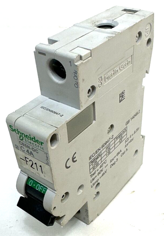 Автоматический выключатель Schneider Electric C65N-DC C 4A, защитный выключатель, выключатель
