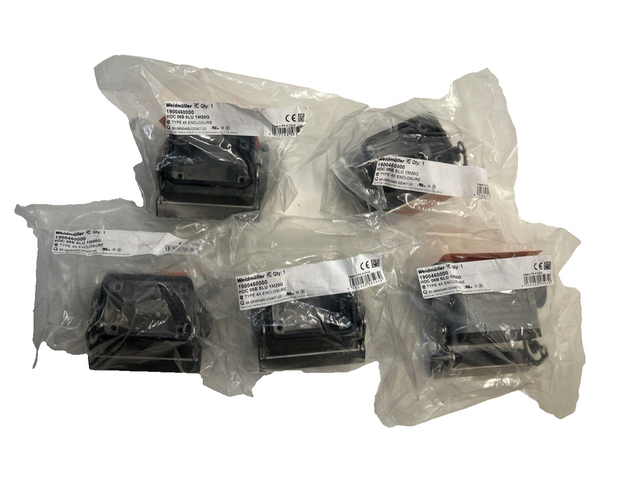 5x Корпус разъёма Weidmüller HDC 06B SLU 1M20G 1900460000