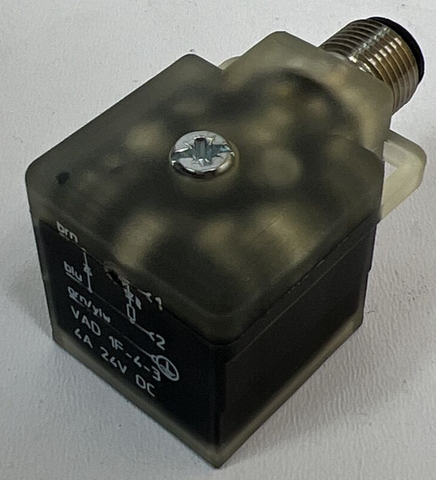 Lumberg 30567 Adapter M12-5 | VAD 1F-4-3-M12-5 | VAD 1F-4-3 | Connector Pin 24 DC