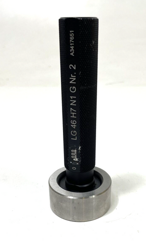 Limit Plug Gauge LG 46 H7 N1 G Plug Gauge Thread Gauge Ø 46mm x 20mm | LG46H7N1 G