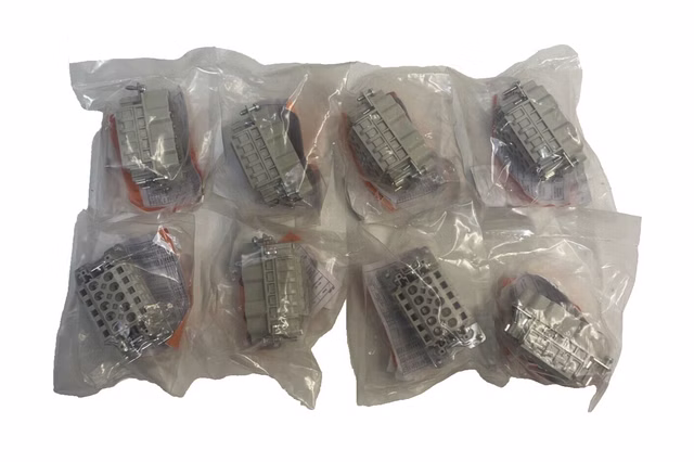 8x Weidmüller 1745830000 HDC HE 10 MT HDCHE10MT  Connector