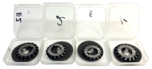 Neuhäuser Set 3 FK 64 E2 TICN Gear Milling Cutter Metal Circular Saw Set