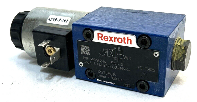 Rexroth Hydraulics 4WE 6 HA6X/EG24N9K4 Slide Valve R900549534 | Valve