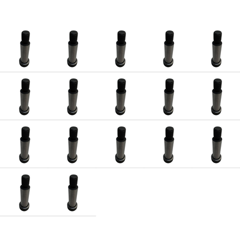 17x برغي كتف M12 16x50 mm بسداسي داخلي ISO7379 | ساق M12X50 F9