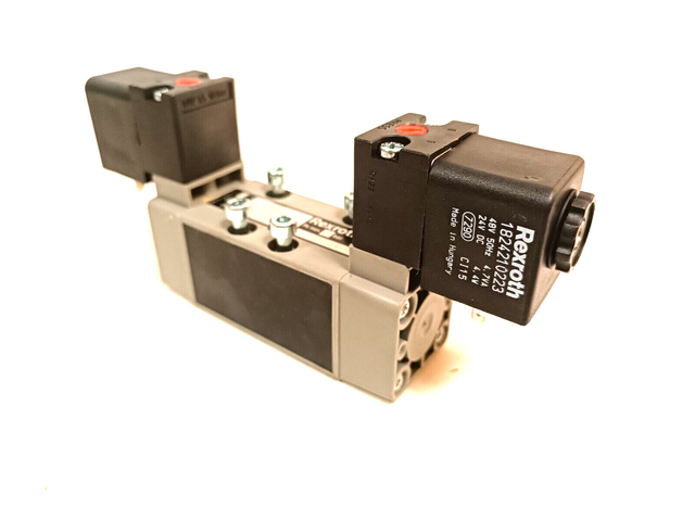 Rexroth 0820 024 502, 5/2-ходовой клапан, клапан, электрический, пневматический