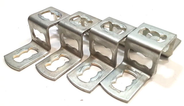 4x Hilti MQB-41 Bride, Rail Connector, Clamp for  MQ Profile Rails, Rail