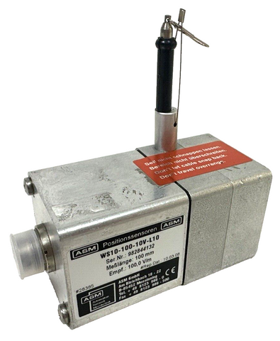 ASM WS10-100-10V-L10 Position Sensor Sensor Cable Encoder Measuring Length: 100 mm