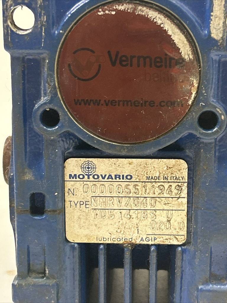 Motovario NMRV-40 Getriebe Mit Übersetzung I=20 – Kompakt & Leistungsstark