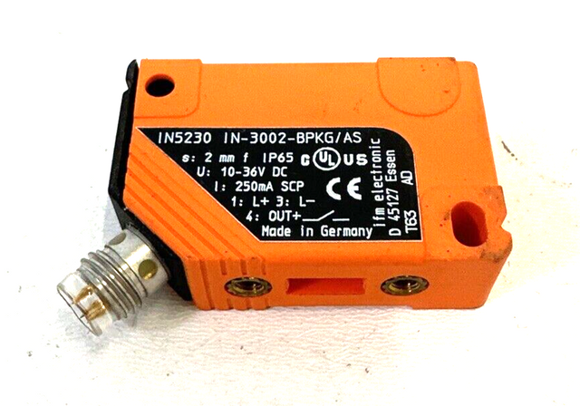 IFM electronic IN5230 Индуктивный IN-3002-BPKG/AS