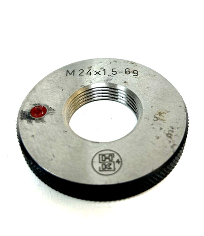 حلقة تعليم M24x1,5-6g حلقة خيط M24 x 1,5-6g | الداخل Ø22mm الخارج Ø53mm