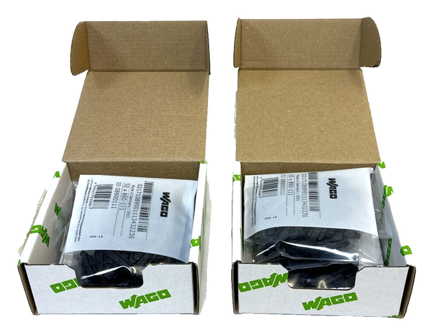 200 x WAGO 890-111 Mini Locking Lever