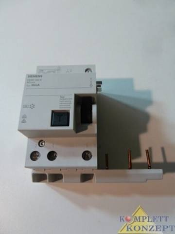 Siemens 5SM2 332-6 كتلة قاطع تيار التسرب الأرضي وقاطع حماية الخط