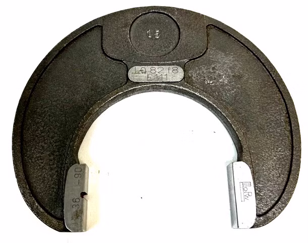 Rachenlehre LQ82f8E111 Kaliberlehre 82mm Grenzrachenlehre Prüflehre | Prüfmittel