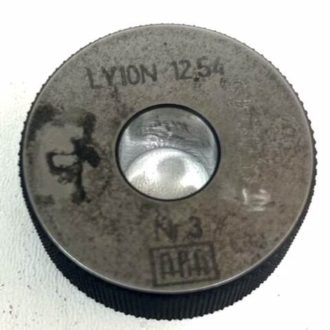 ARA Lehrring LY10N12,54 Einstellring Ø 38 mm LY 00010 Prüfring N12,54 | Ring