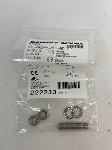 Balluff BES00CK, BES M08EE-PSC20B-S49G-003 inductive proximity switch